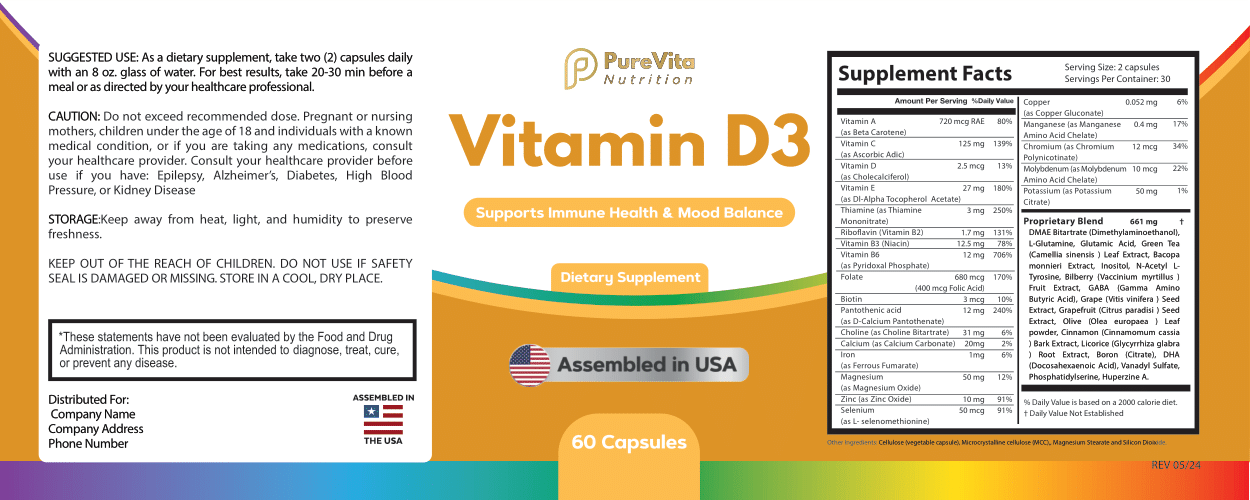 Vitamin D3 PureVita