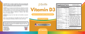 Vitamin D3 PureVita